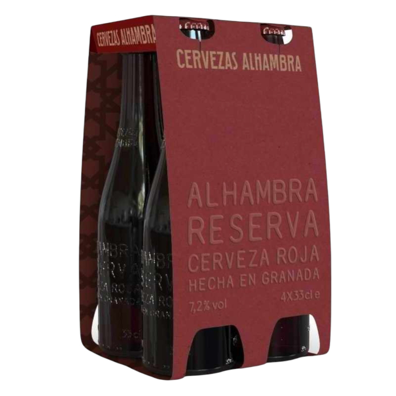 Cerveza Alhambra Roja 33Cl 7 2º